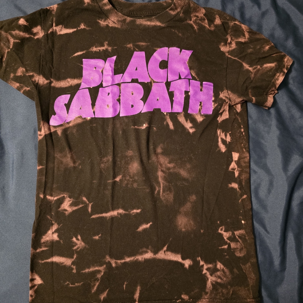 Black Sabbath Tie-Dye Short Sleeve Tee
